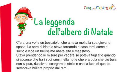 La Leggenda Dell Albero Di Natale Dettato Per La Scuola Primaria