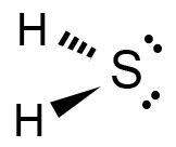 Determine the following for dihydrogen sulfide. a. formula b. Lewis ...