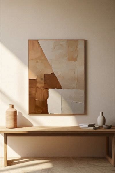 Wabi Sabi Wall Decor Minimalist Wall Art Plaster Texture Art Japandi