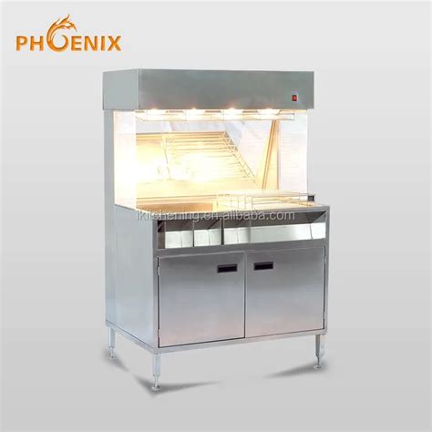 Henny Penny Double Humidified Chicken Display Warmer Cabinet Vitrine Hcw5 Food Hot Showcase Food