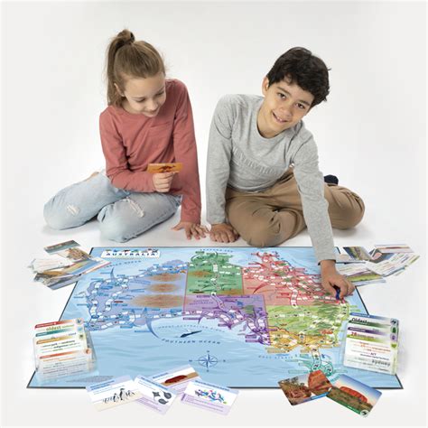 Australia Geography Game Second Edition Knowledge Builder