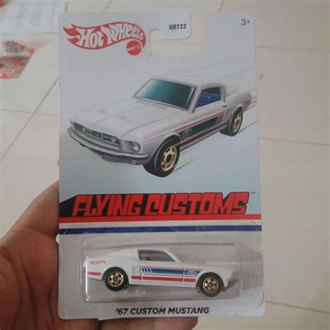 Jual Hot Wheels Custom Ford Mustang Putih Flying Customs Di Seller