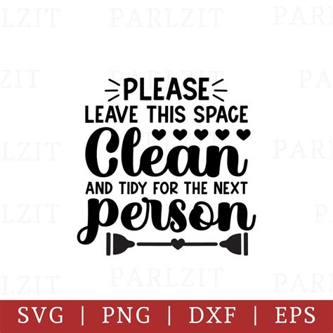 Please Clean Up After Yourself Signs Etsy