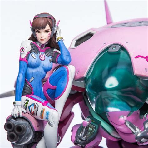 Checa Esta Impresionante Figura De Dva De Overwatch Levelup