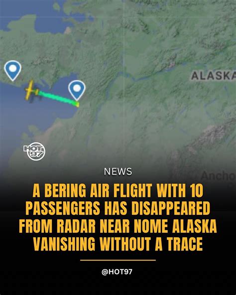 HOT 97 - #NEWS - A Bering Air flight carrying nine...
