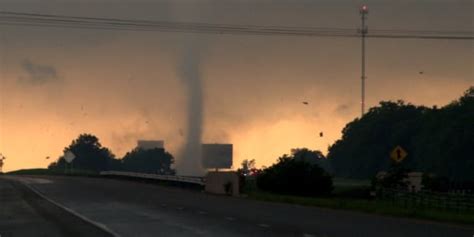 Blown Away Massive Wedge Tornado Tears Through Oklahoma