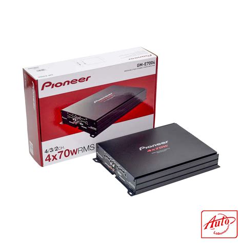 4-CHANNEL BRIDGEABLE AMPLIFIER – PIONEER – Auto Lubumbashi