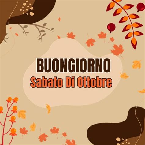 Immagini Buongiorno Ottobre Updated