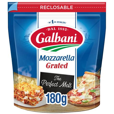 Galbani Grated Mozzarella Cheese 180g | Galbani