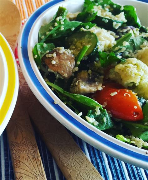 Salade De Quinoa Aux L Gumes Grill S Les Saveurs De Marie