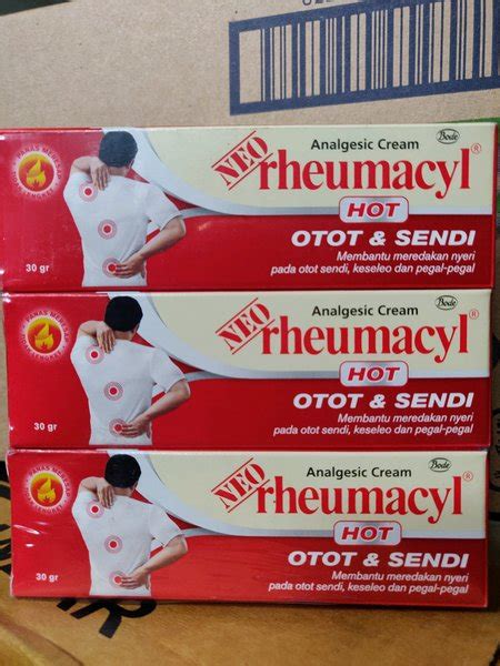 Jual Neo Rheumacyl Hot Analgesic Cream Gr Di Lapak Toko Ciamis