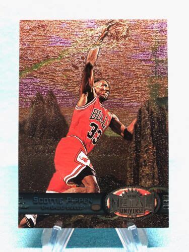 Scottie Pippen Skybox Metal Universe Chicago Bulls Ebay