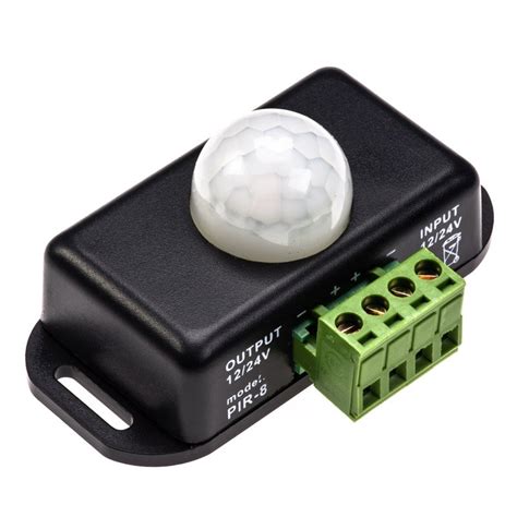 Mini Pir Motion Sensor Switch With Built In Timer Vdc Amps