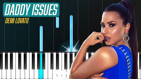 Demi Lovato Daddy Issues Piano Tutorial Chords How To Play