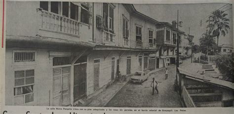 Antonio Ubilla on Twitter Guayaquil 1973 Barrio Las Peñas y su calle