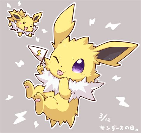 Jolteon Pokemon Drawn By 2027submarine2027 Danbooru