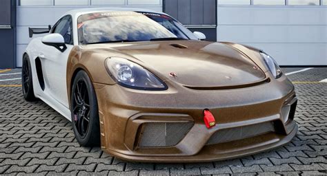 Porsche Cayman Gt Clubsport Mr Goes Green With A Natural Fiber