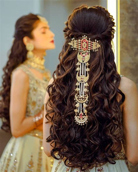 Indian Hair Styles For Engagement