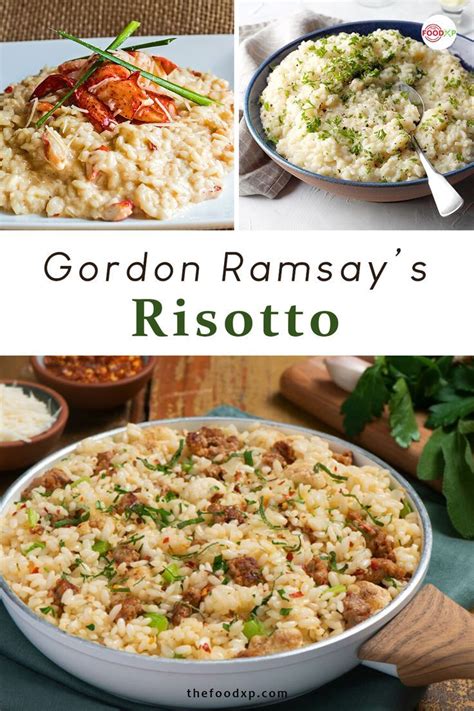 Gordon Ramsay's Best Risotto Recipes - TheFoodXP