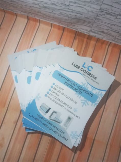 Panfletos 10x15 Papel 90g só Frente Elo7 Produtos Especiais