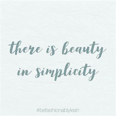 There Is Beauty In Simplicity Quote ShortQuotes Cc