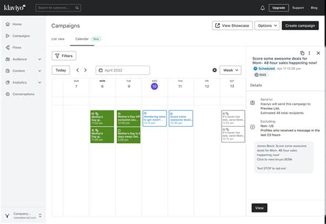 Effortlessly Manage Campaigns with Klaviyo's Calendar | Klaviyo Product