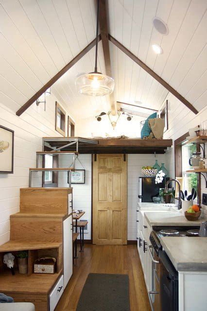 16 Smart Tiny House Loft Ideas