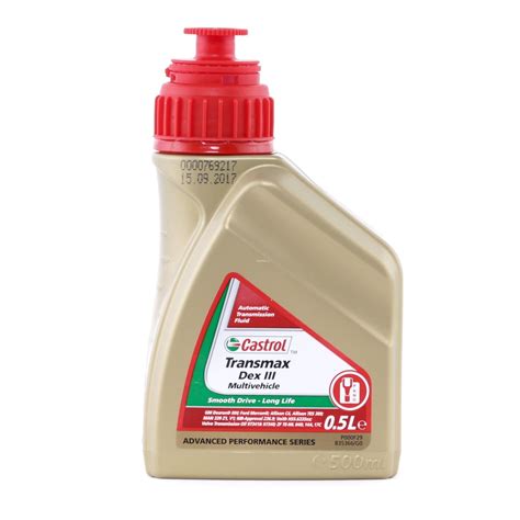 Automatic Transmission Oil CASTROL ATF DEX III MULTIVEHICLE 154EF6