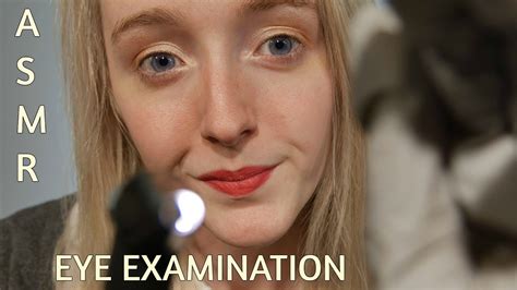 Asmr Realistic Eye Examination Follow The Light Deep Personal