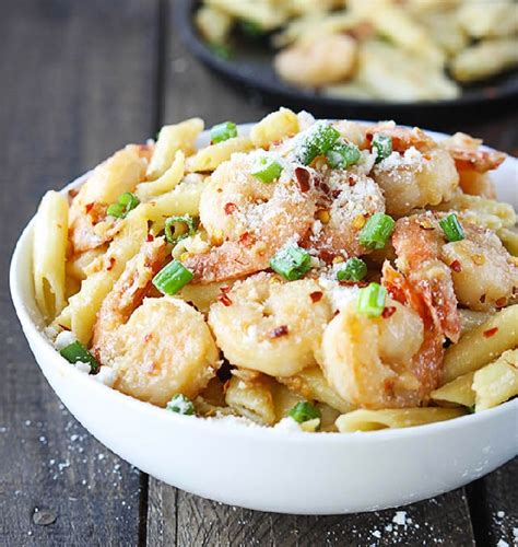 Spicy Parmesan Shrimp Pasta Recipe | Quick & Easy Recipes