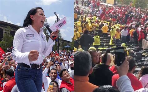 Cierre De Campa A De Alejandra Del Moral Pelea Entre Militantes Del