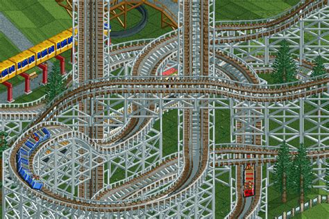 Rollercoaster Tycoon Official Promotional Image Mobygames