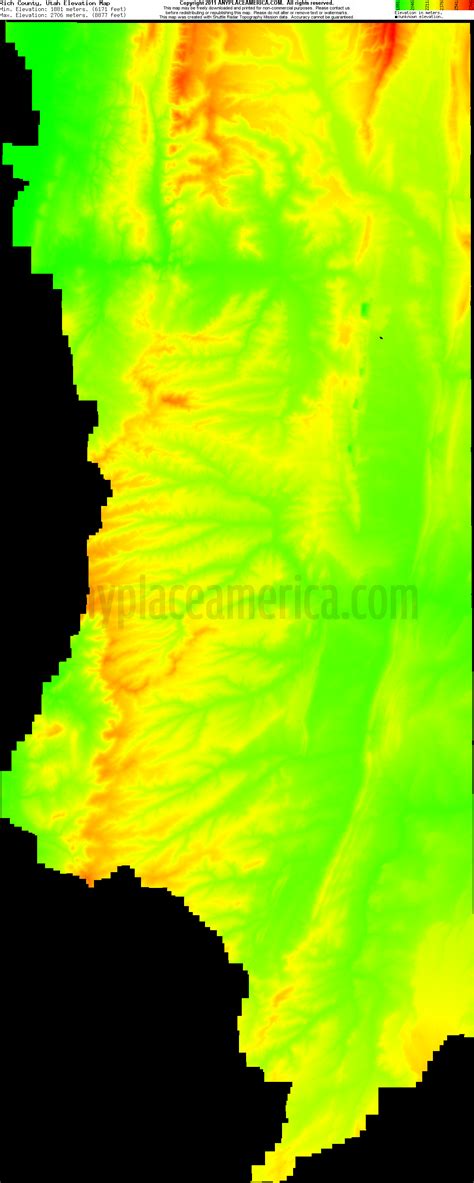 Free Rich County, Utah Topo Maps & Elevations