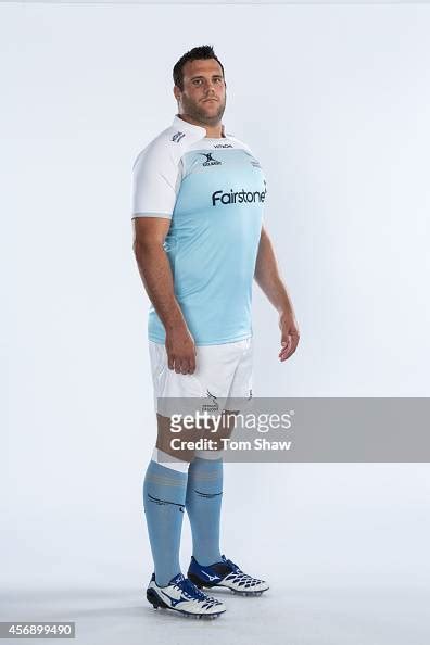 Mark Irving Of Newcastle Falcons Poses For A Picture During The Bt