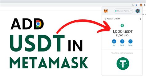 How To Add Usdt In Metamask Add Usdt Token On Ethereum Or Polygon