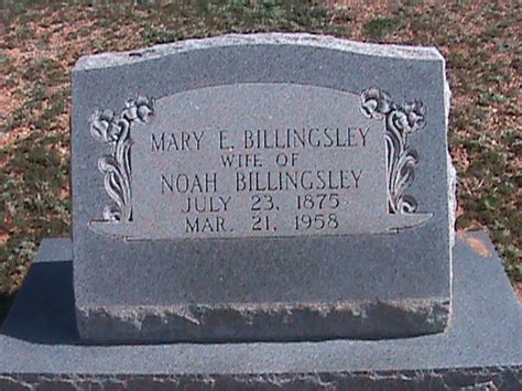 Mary Ellen Laxson Billingsley 1875 1958 Find A Grave Memorial