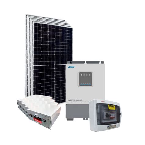 Kit Energia Solar Off Grid H Brido Epever Kwp Neosolar