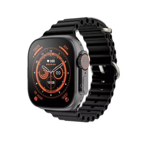 Smartwatch Ultra 8 Série 8 Watch8 Esportivo Nfc 1 91 Tela Amoled