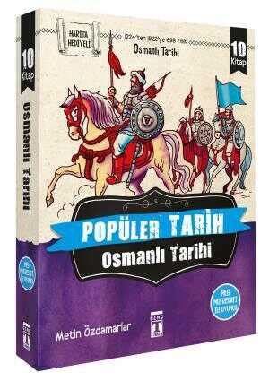 Popüler Tarih Osmanlı Tarihi Set 10 Kitap Genç Timaş Metin Özdamarlar