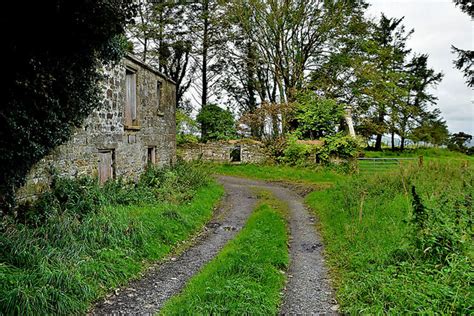 Bend Along A Rough Lane Claraghmore Kenneth Allen Cc By Sa 2 0