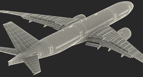 Boeing 777 200lr United Airlines Modelo 3d Modelo 3d 129 3ds C4d