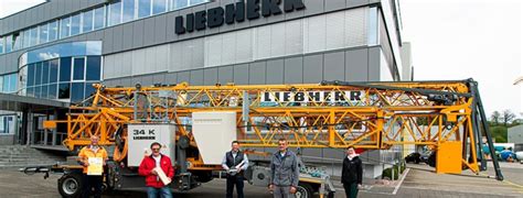 Liebherr Sells Its 2000th 34 K Fast Erecting Crane To Mathis Bau AG