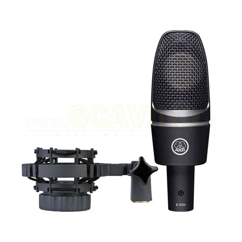 Akg C3000 Microfono Vocalinstrum Large Diagram Microfoni Da Studio