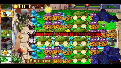 PvZ1 Survival Endless 1500 Flags - YouTube