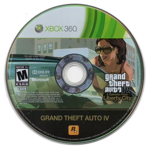 Grand Theft Auto Iv Complete Edition 2010 Xbox 360 Box Cover Art