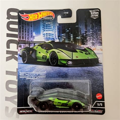 玩具快克 HOT WHEELS 風火輪 汽車文化 精裝 膠胎 藍寶堅尼 ESSENZA SCV 蝦皮購物
