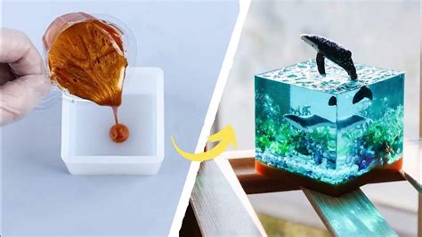 How To Make A Diy Miniature Underwater Diorama Resin Art Lets Resin