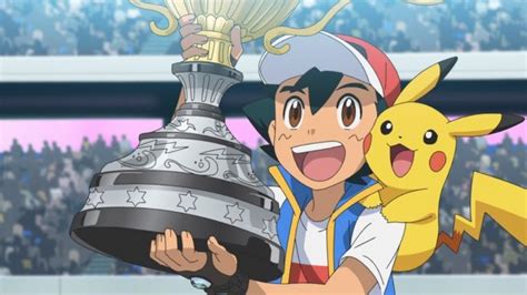 Ash Ketchum Becomes Champion For The First Time