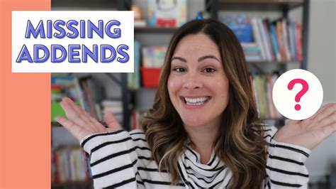 How To Teach Missing Addends In First And Second Grade Missing