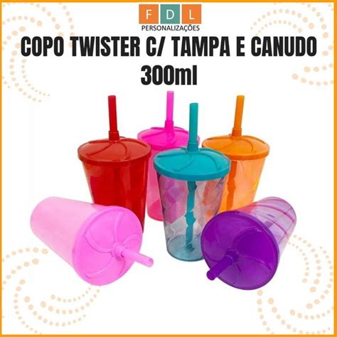 Copo Twister Ml Liso Para Personalizar Elo